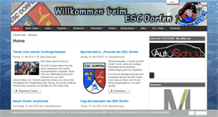 Desktop Screenshot of esc-dorfen.de