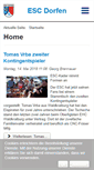 Mobile Screenshot of esc-dorfen.de